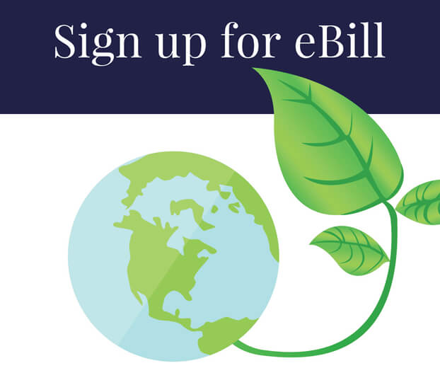 Sign up for eBill graphic