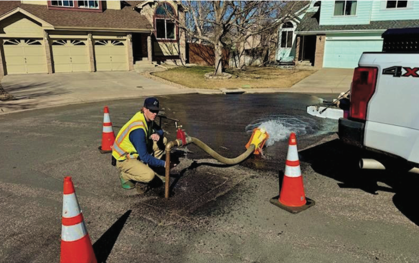 Lakehurst Flushing Program Ensures Water Quality