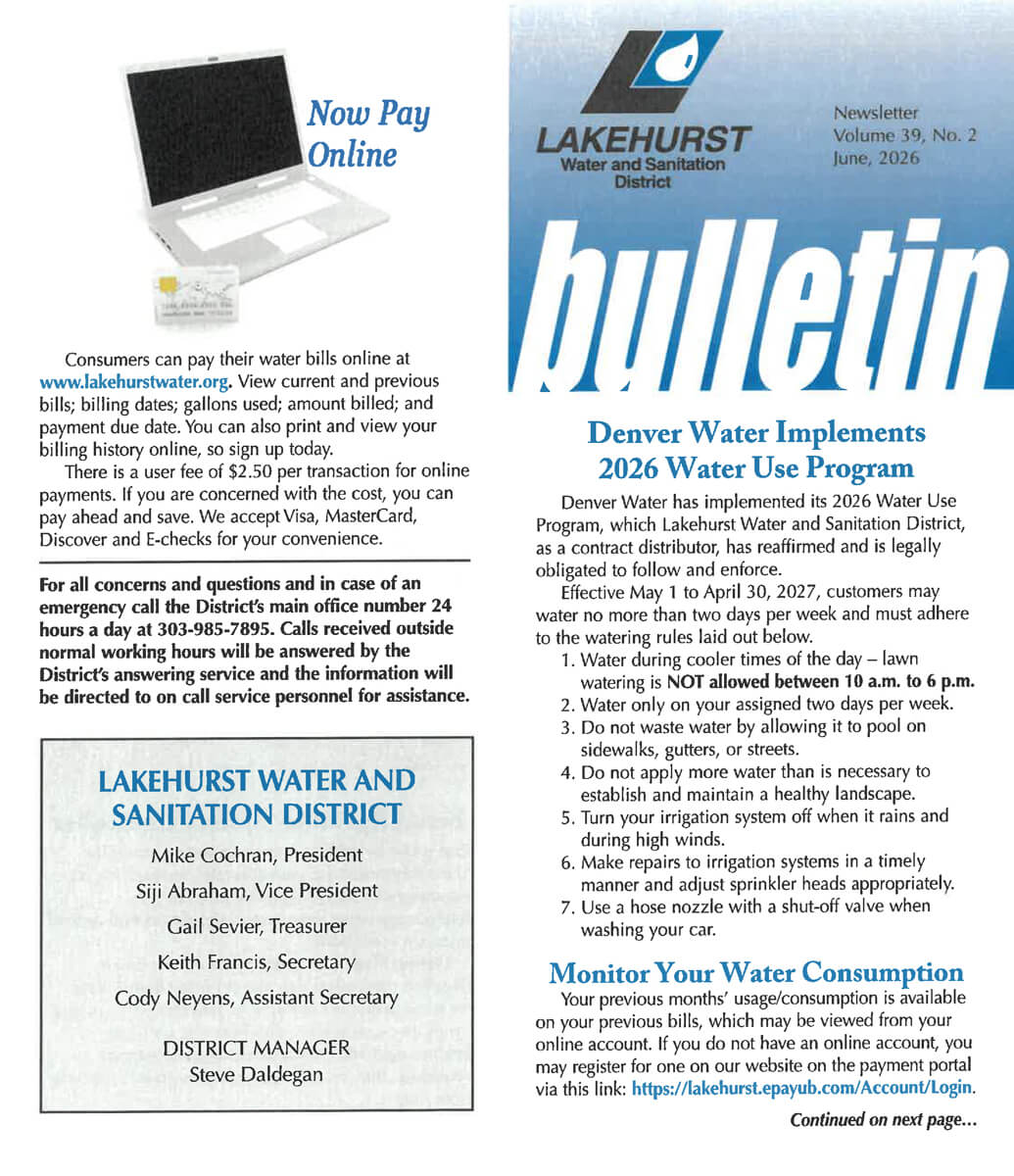 Newsletter Volume 39, No. 2 June, 2026